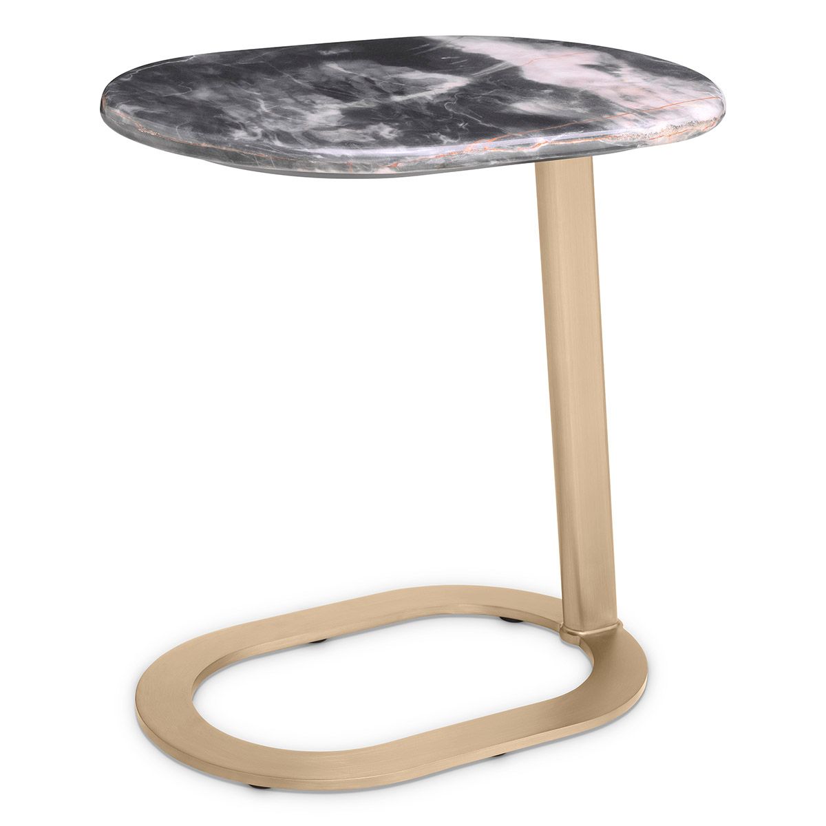 Side Table Oyo black marble