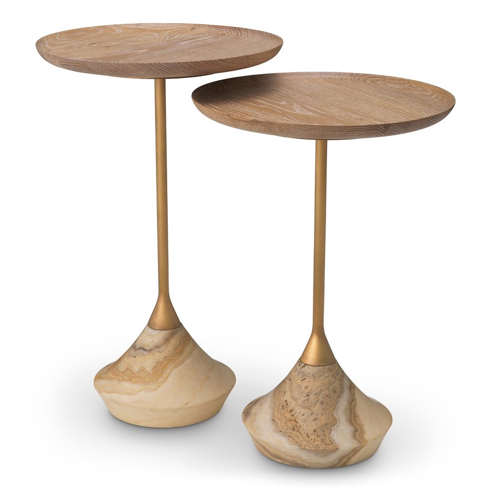 Side Table Puglia onyx set of 2