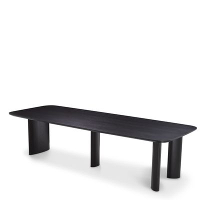 Dining Table Harmonie L black veneer