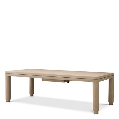 Extendable Dining Table Atelier S washed oak veneer