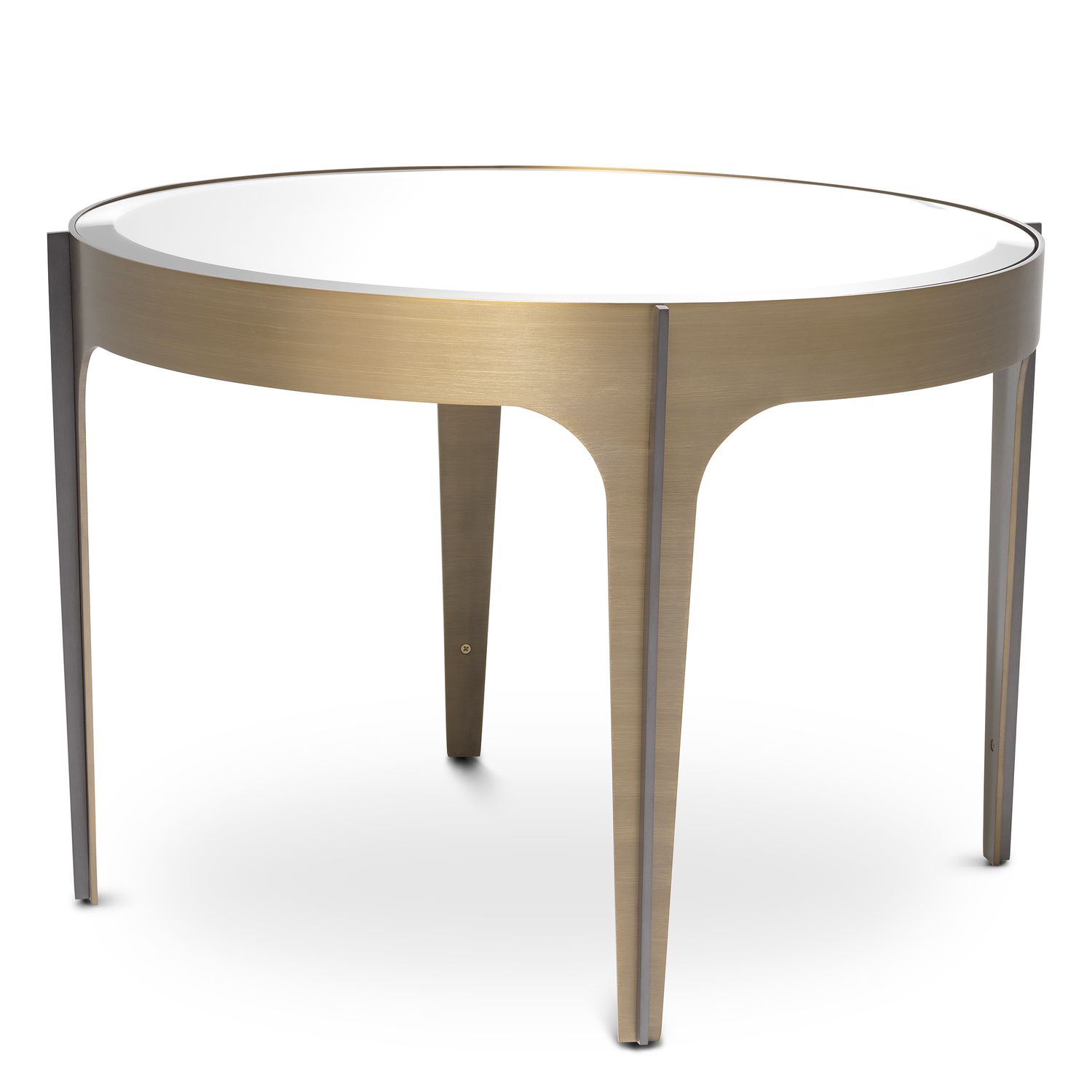 Side Table Artemisa brushed brass finish