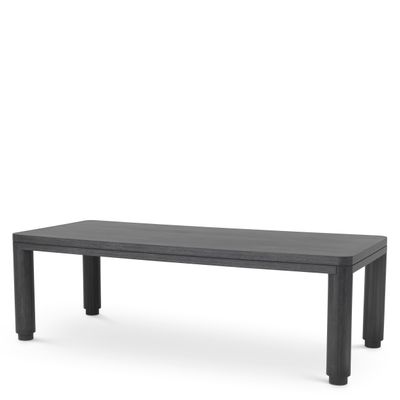 Dining Table Atelier S charcoal grey oak veneer