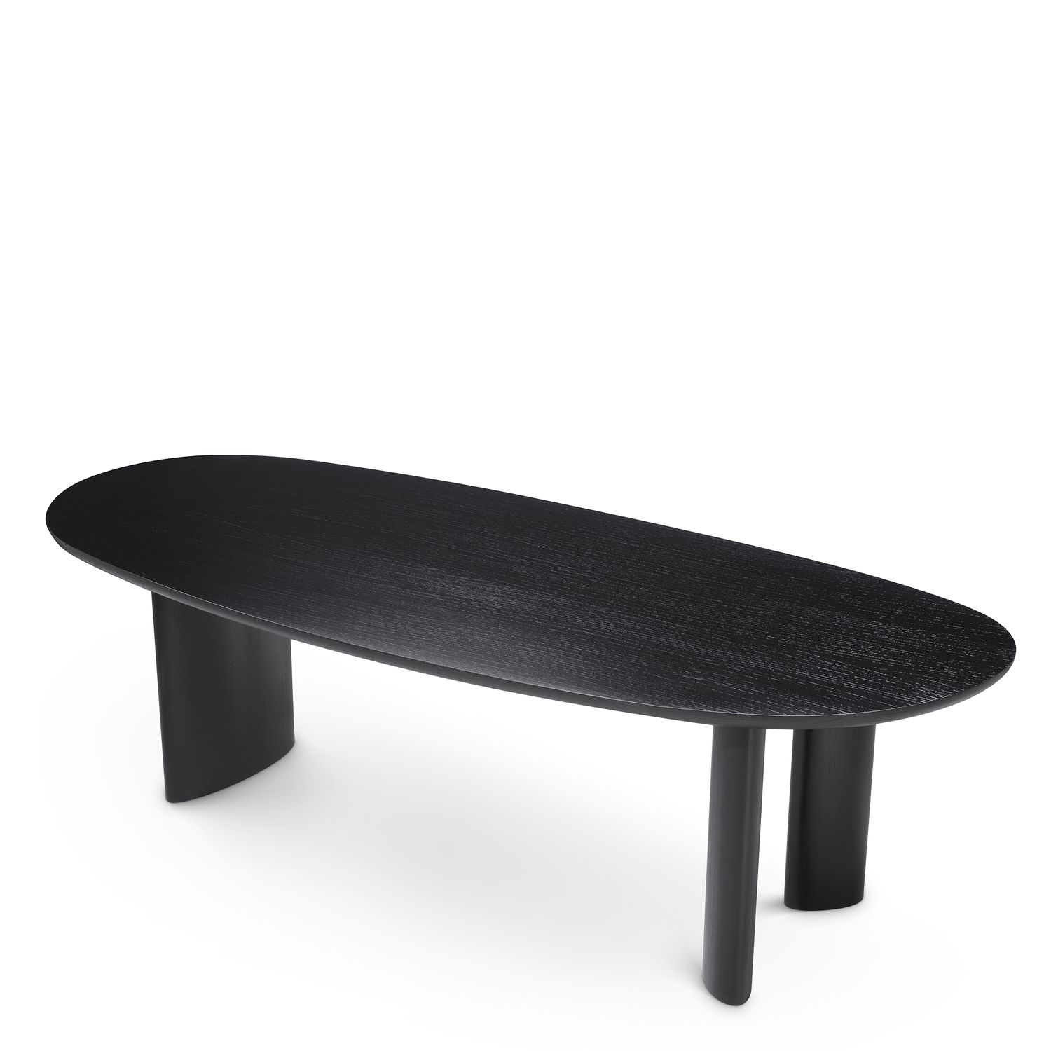 Dining Table Lindner black veneer
