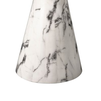 Dining Table Turner white faux marble