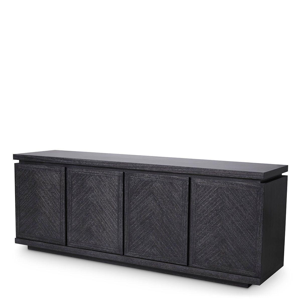 Dresser Bowen charcoal grey oak veneer