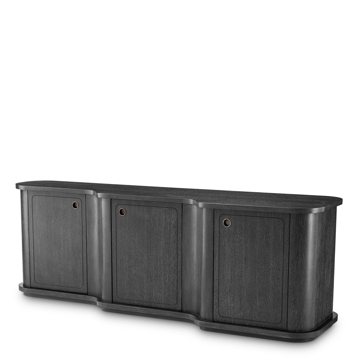Dresser Caprioli charcoal grey oak veneer