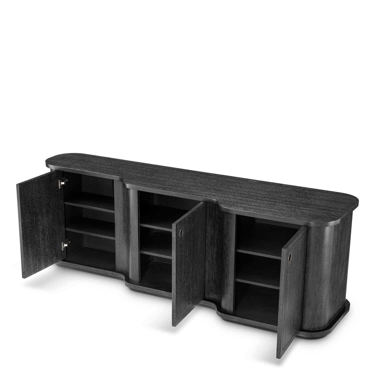 Dresser Caprioli charcoal grey oak veneer