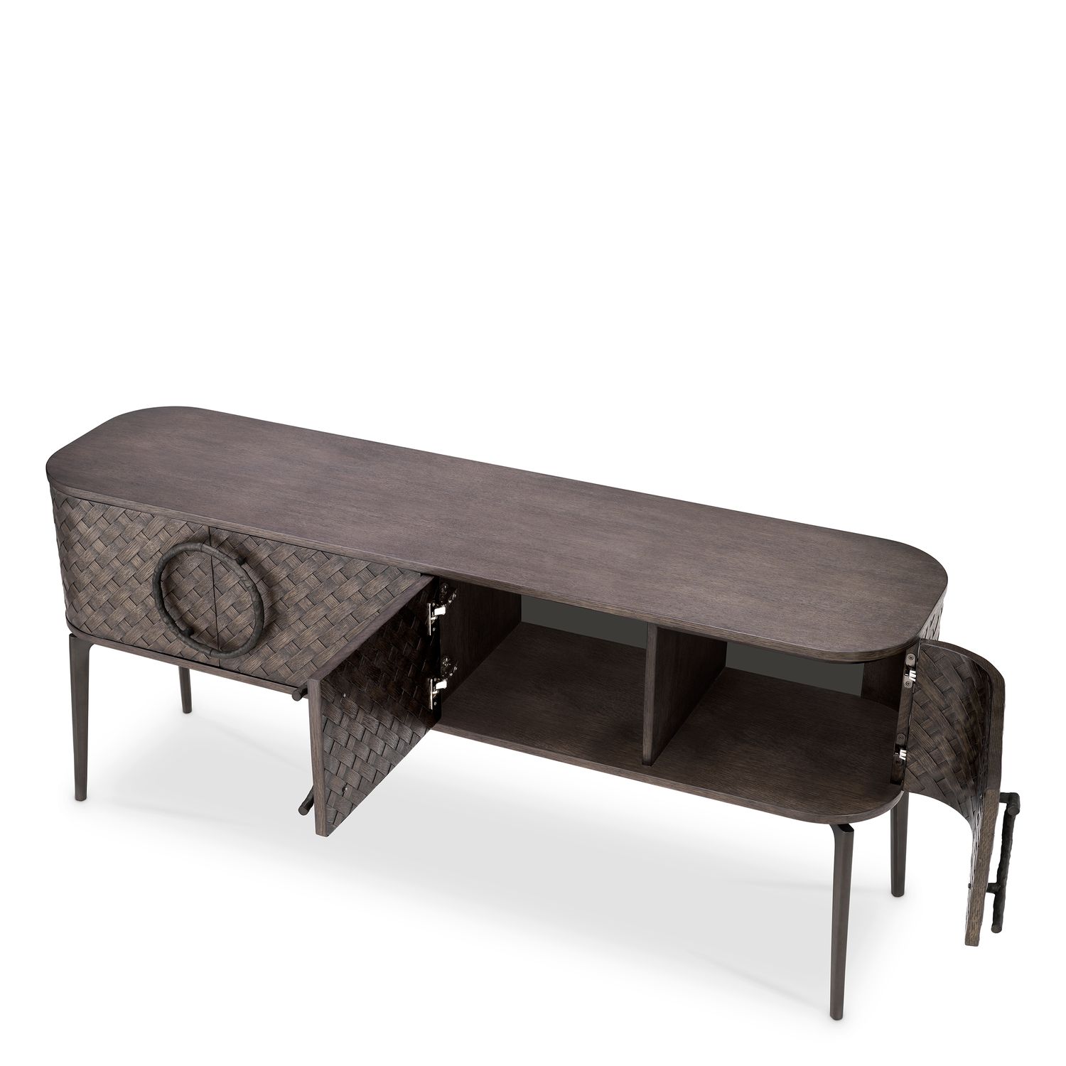 Dresser Nilsson oak veneer bronze finish