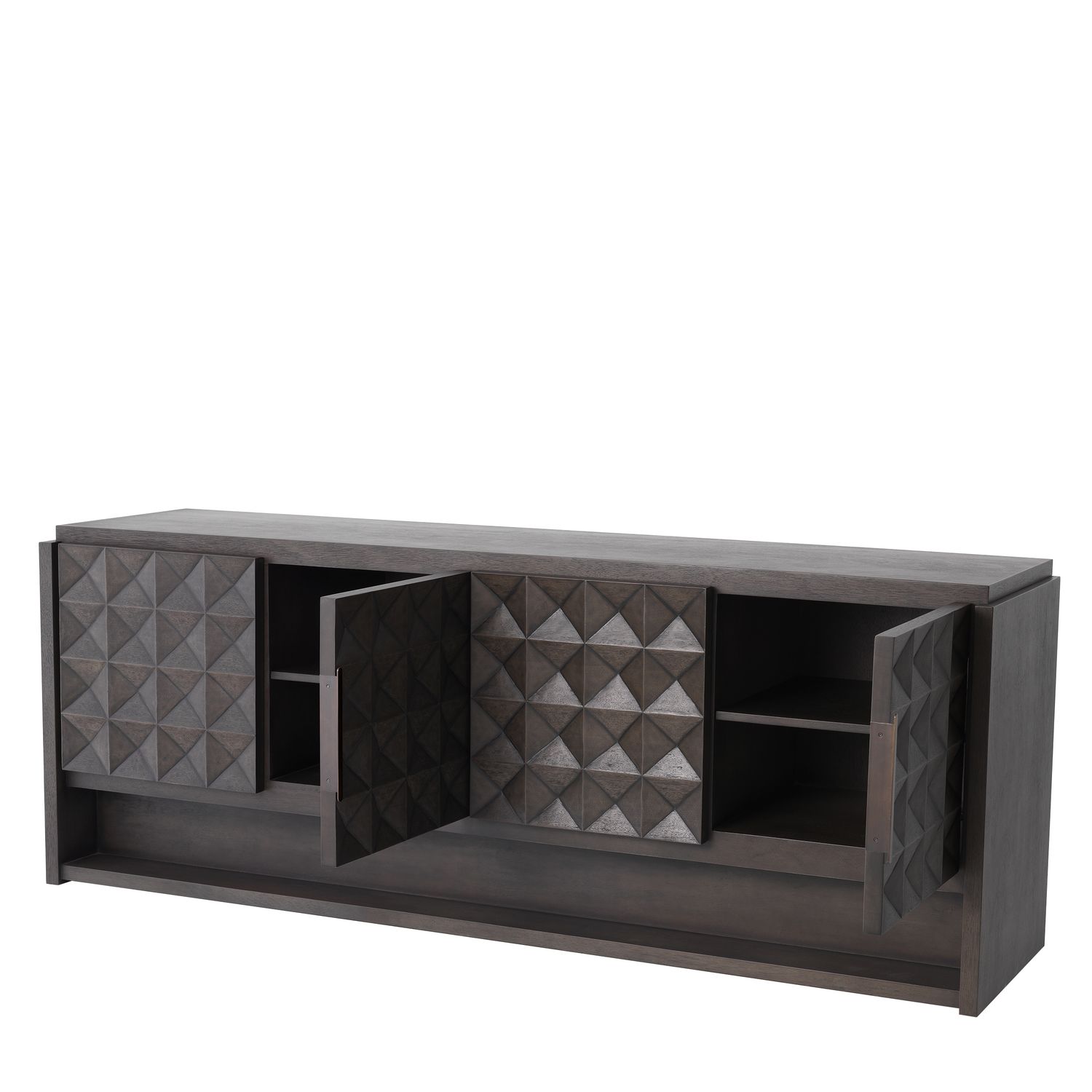 Dresser Jane mocha meranti 4 doors