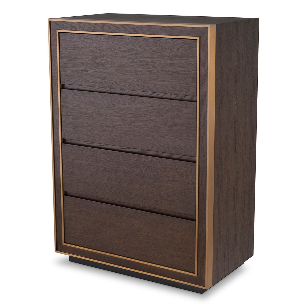 Drawer Dresser Camelot Tall brown oak veneer