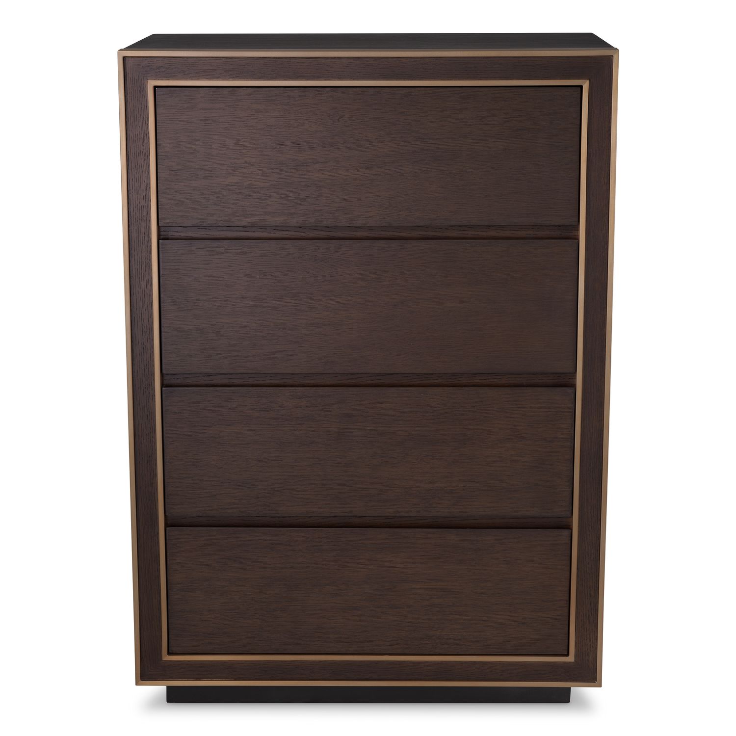 Drawer Dresser Camelot Tall brown oak veneer