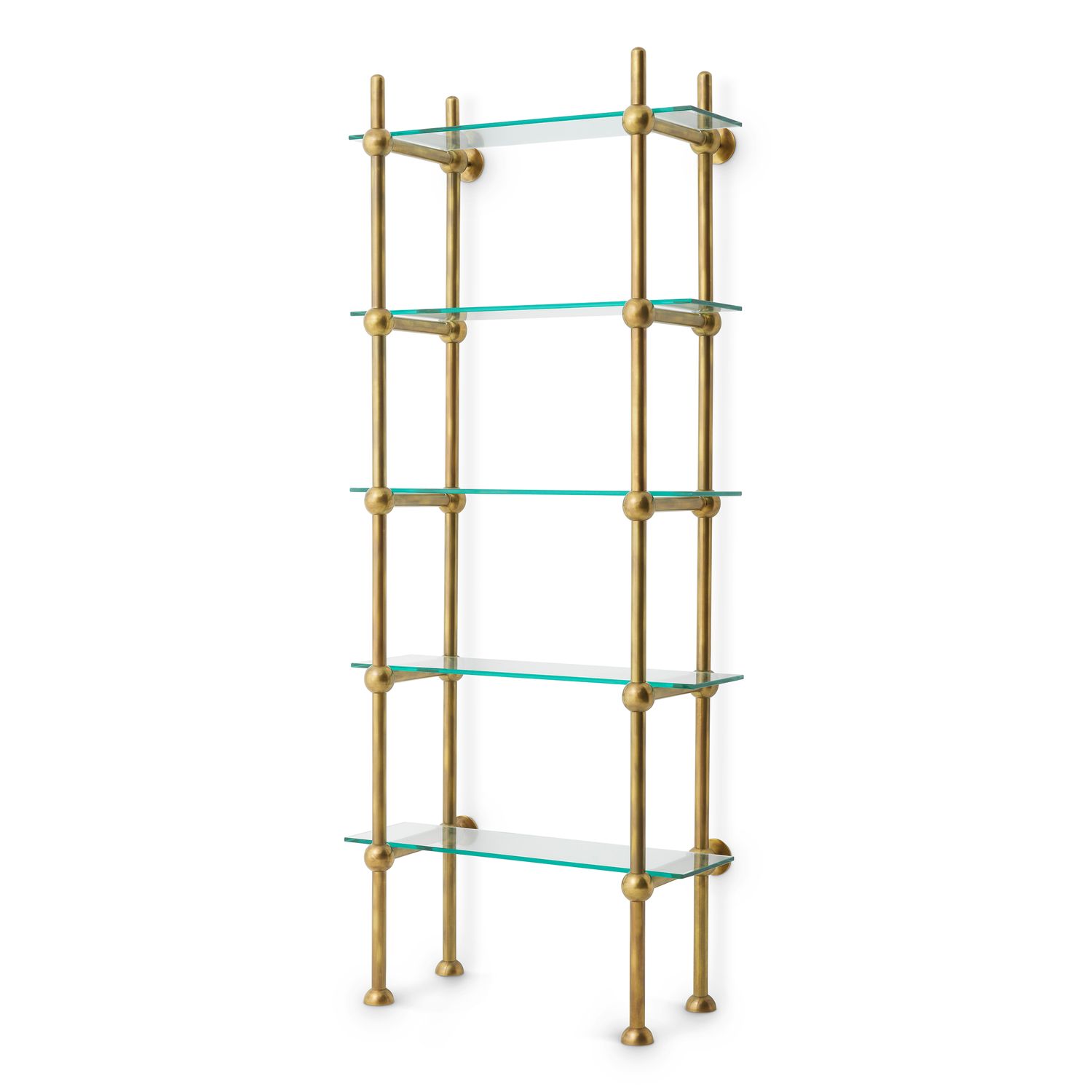 Wall Cabinet Monforte vintage brass finish