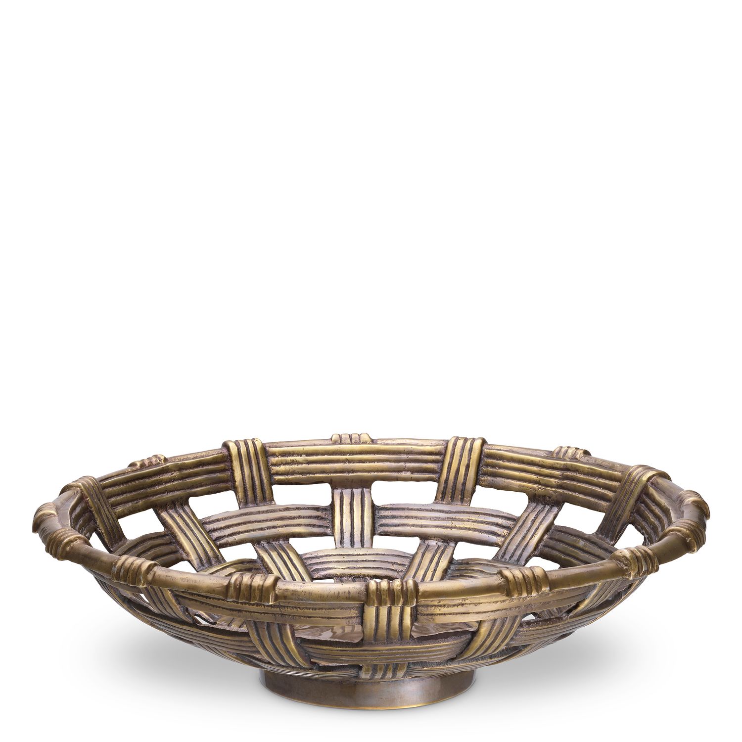 Bowl Arona vintage brass finish