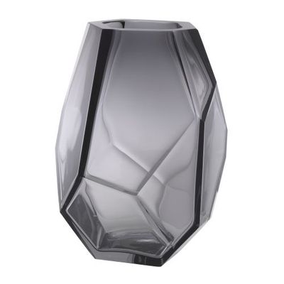 Vase Martina grey glass
