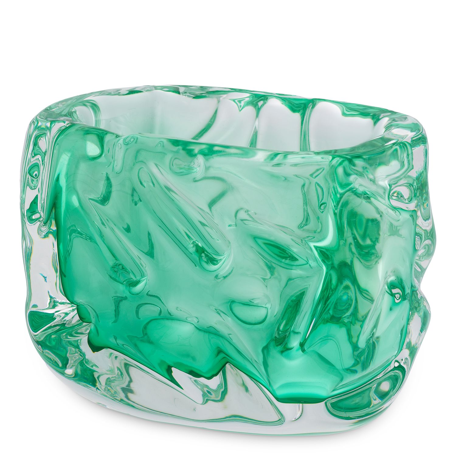 Bowl Avoir turquoise green glass