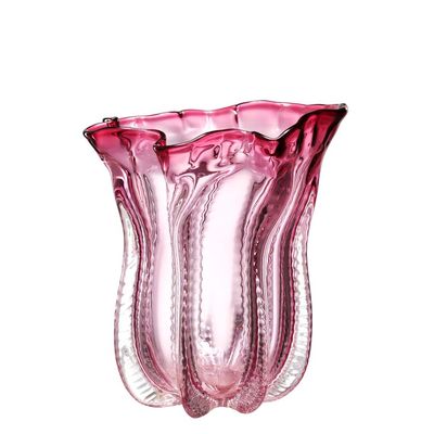 Vase Caliente S pink glass