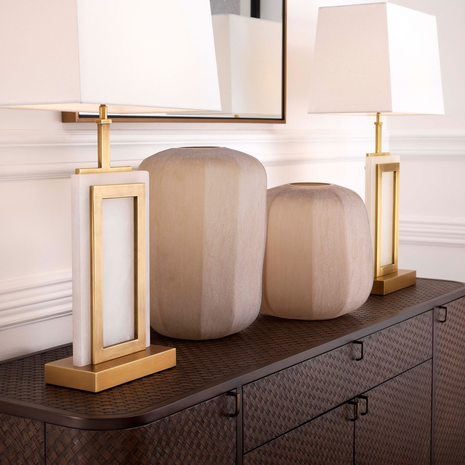 Vase Avance S sand glass