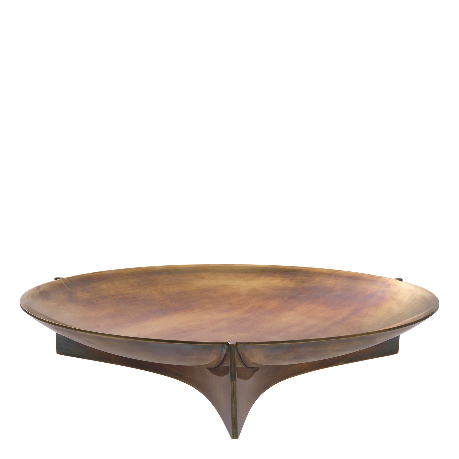 Bowl Kulm vintage brass finish
