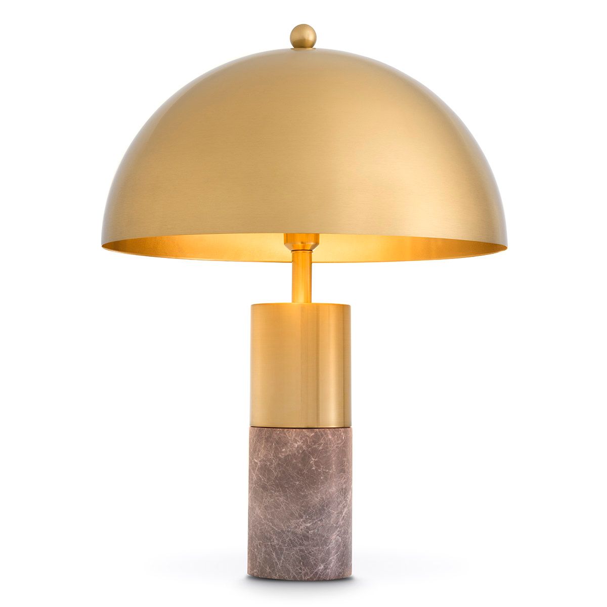 Table Lamp Flair L brass finish incl shade