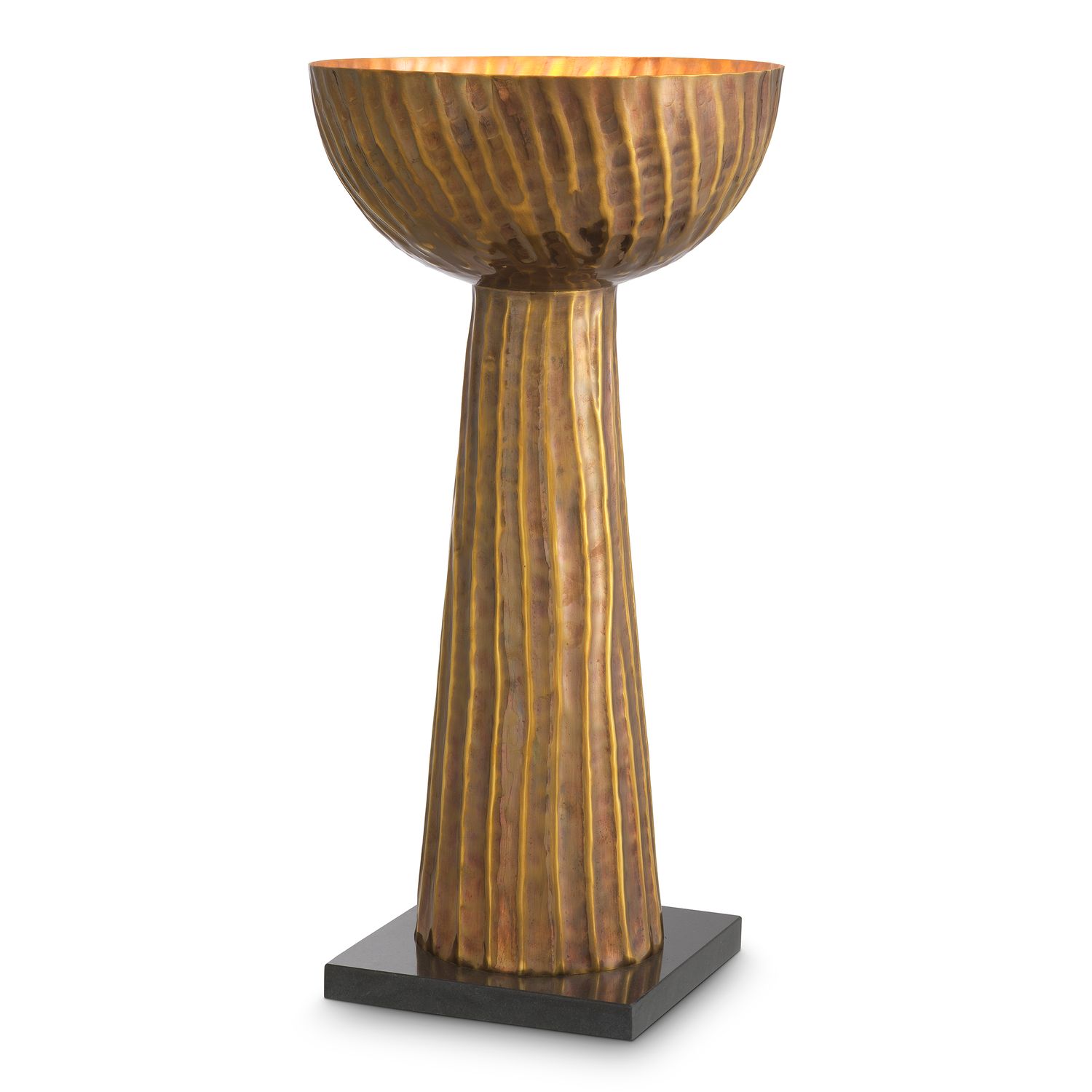 Table Lamp Fenwick vintage brass finish