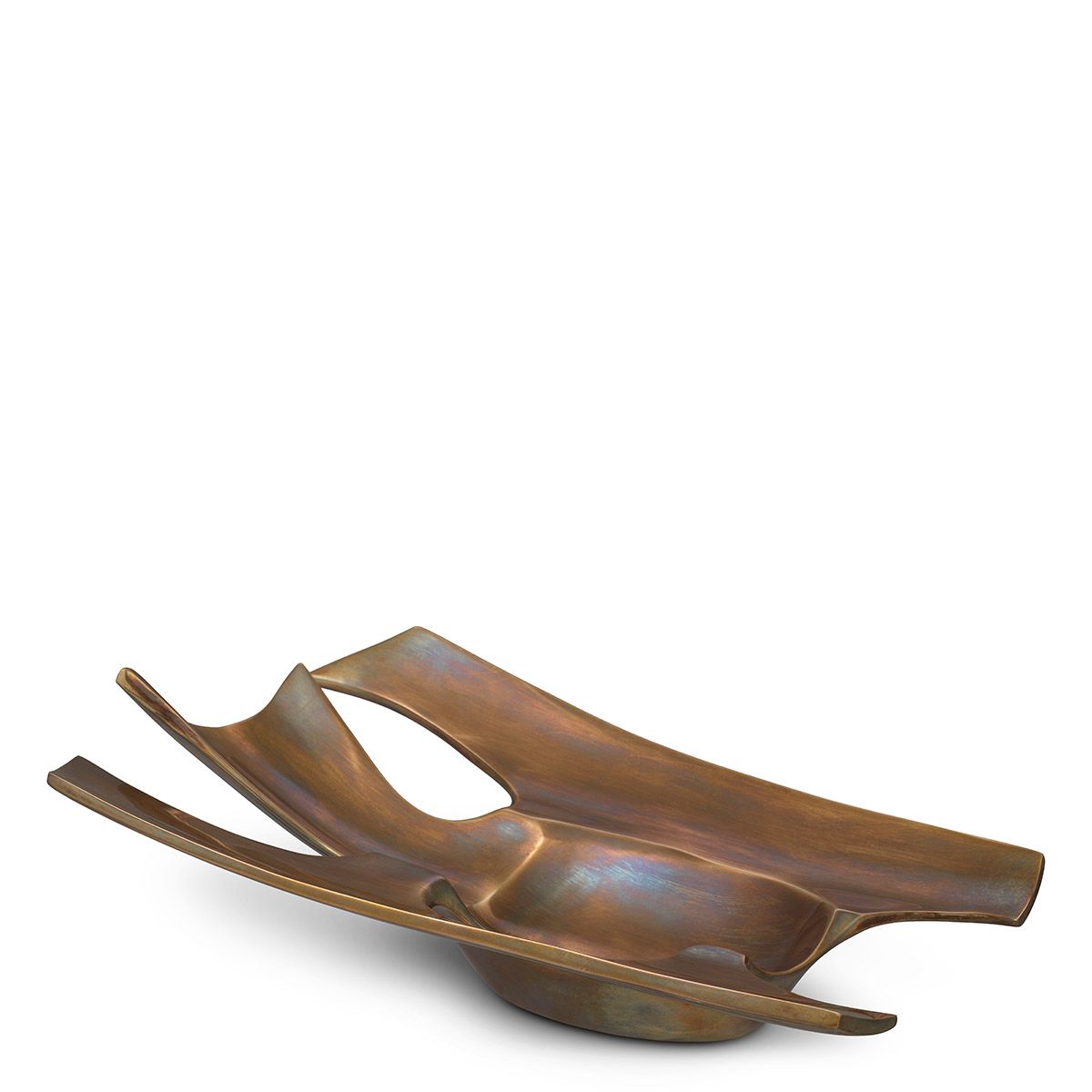 Bowl Tracy vintage brass finish