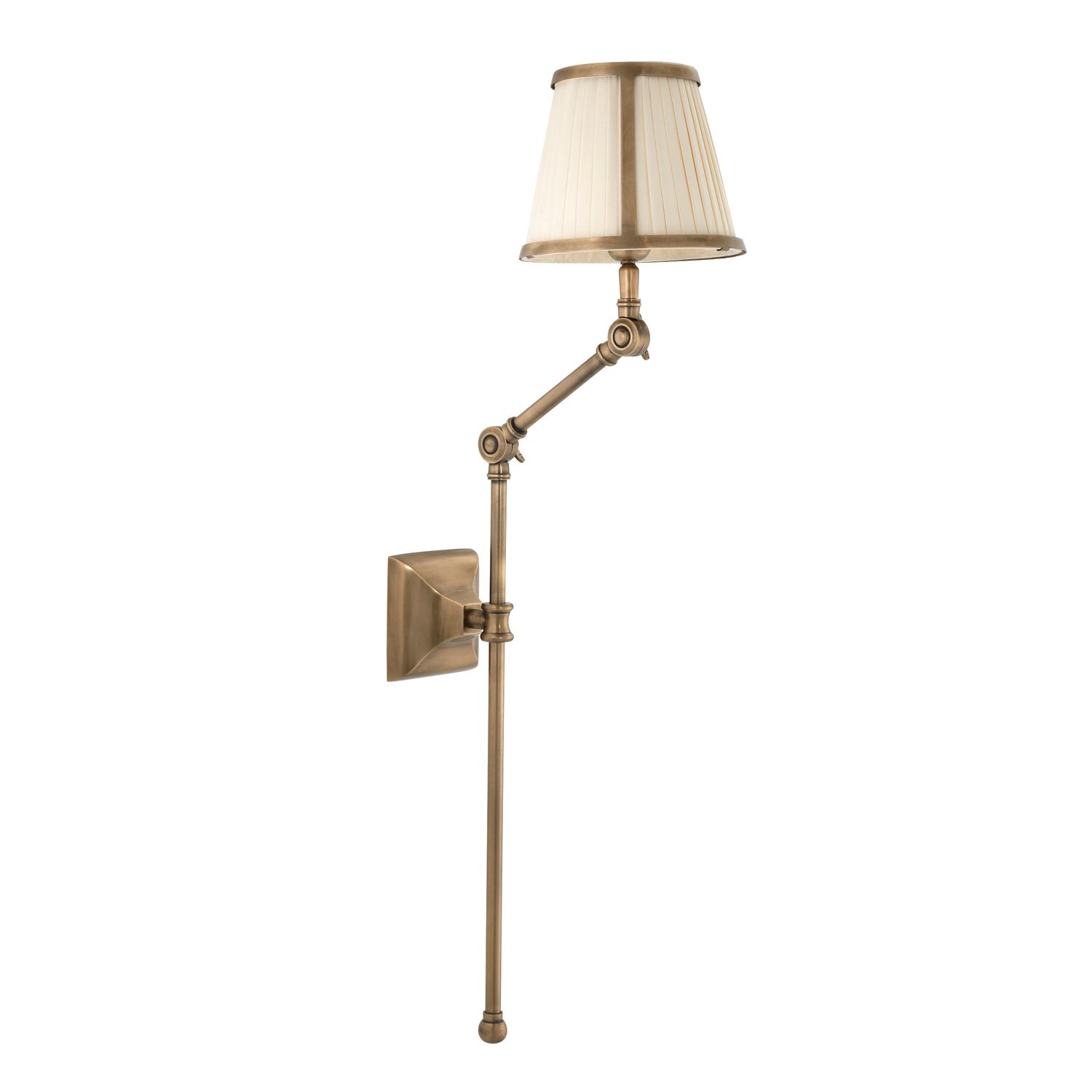 Wall Lamp Brunswick antique brass finish
