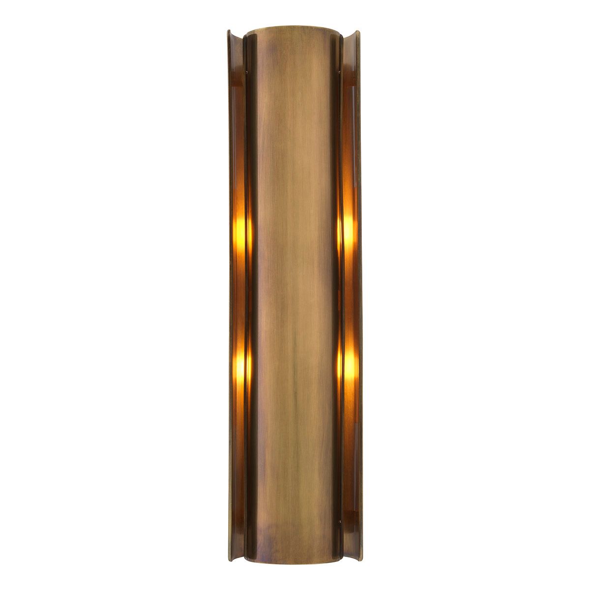 Wall Lamp Vergé L vintage brass finish