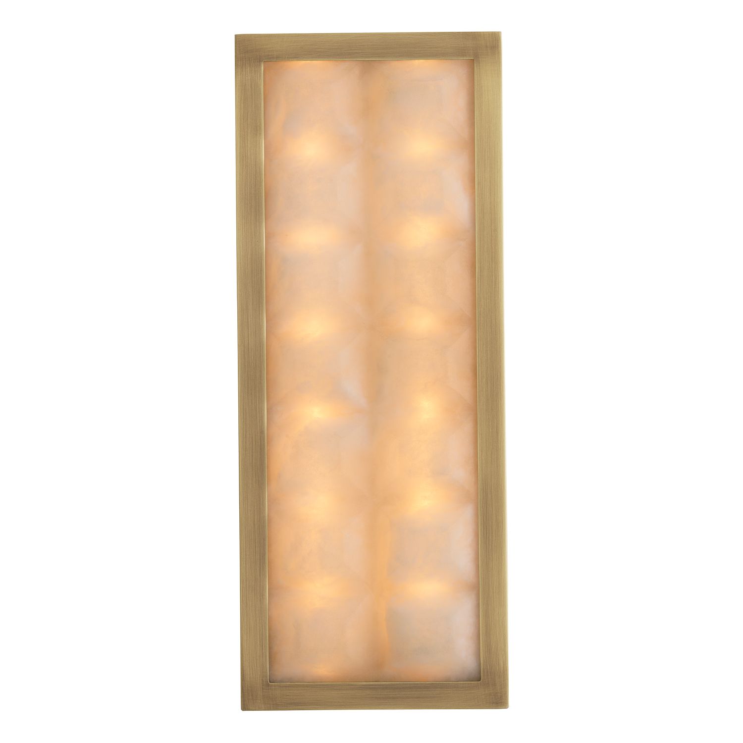 Wall Lamp Cabildo antique brass finish alabaster