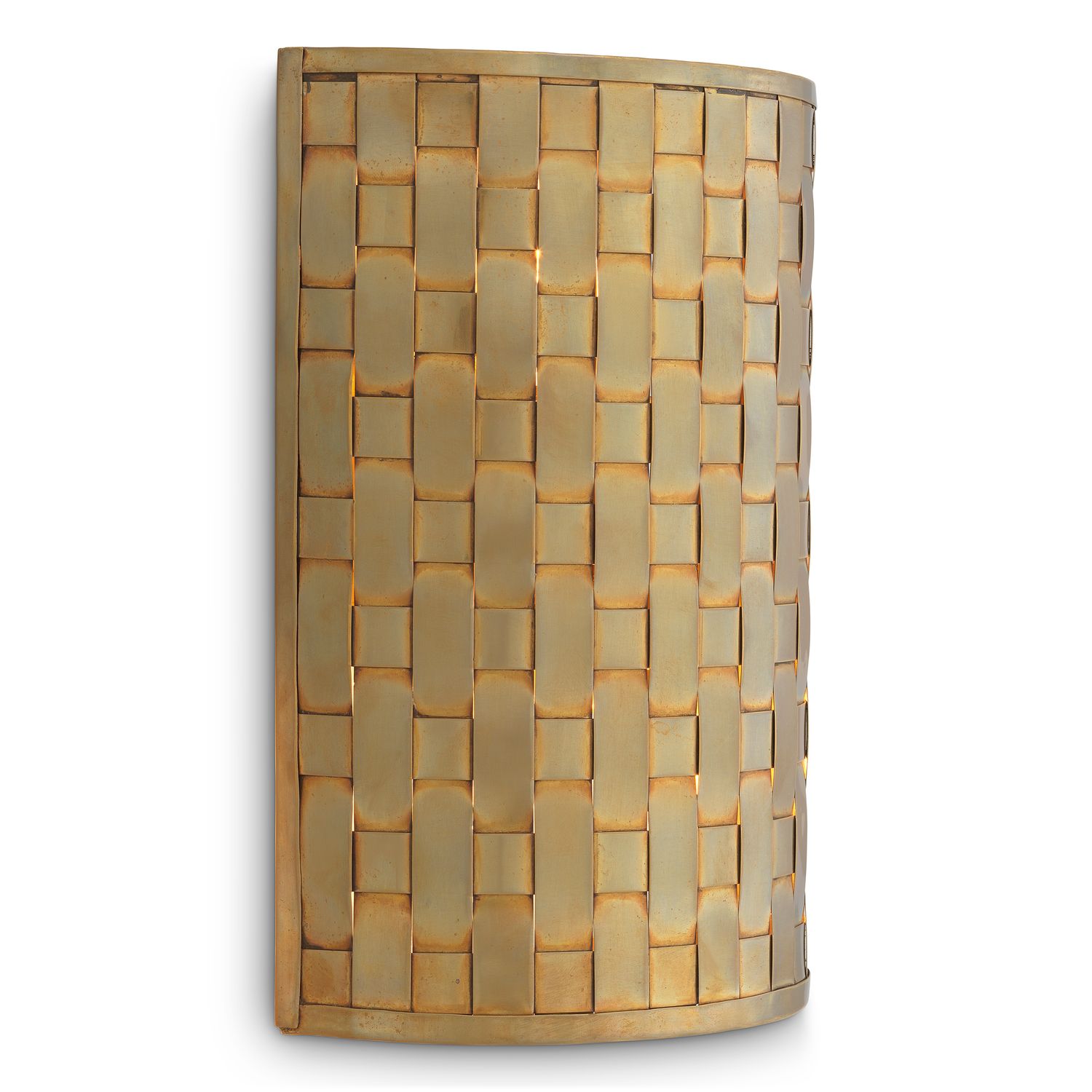 Wall Lamp Lausanne vintage brass finish