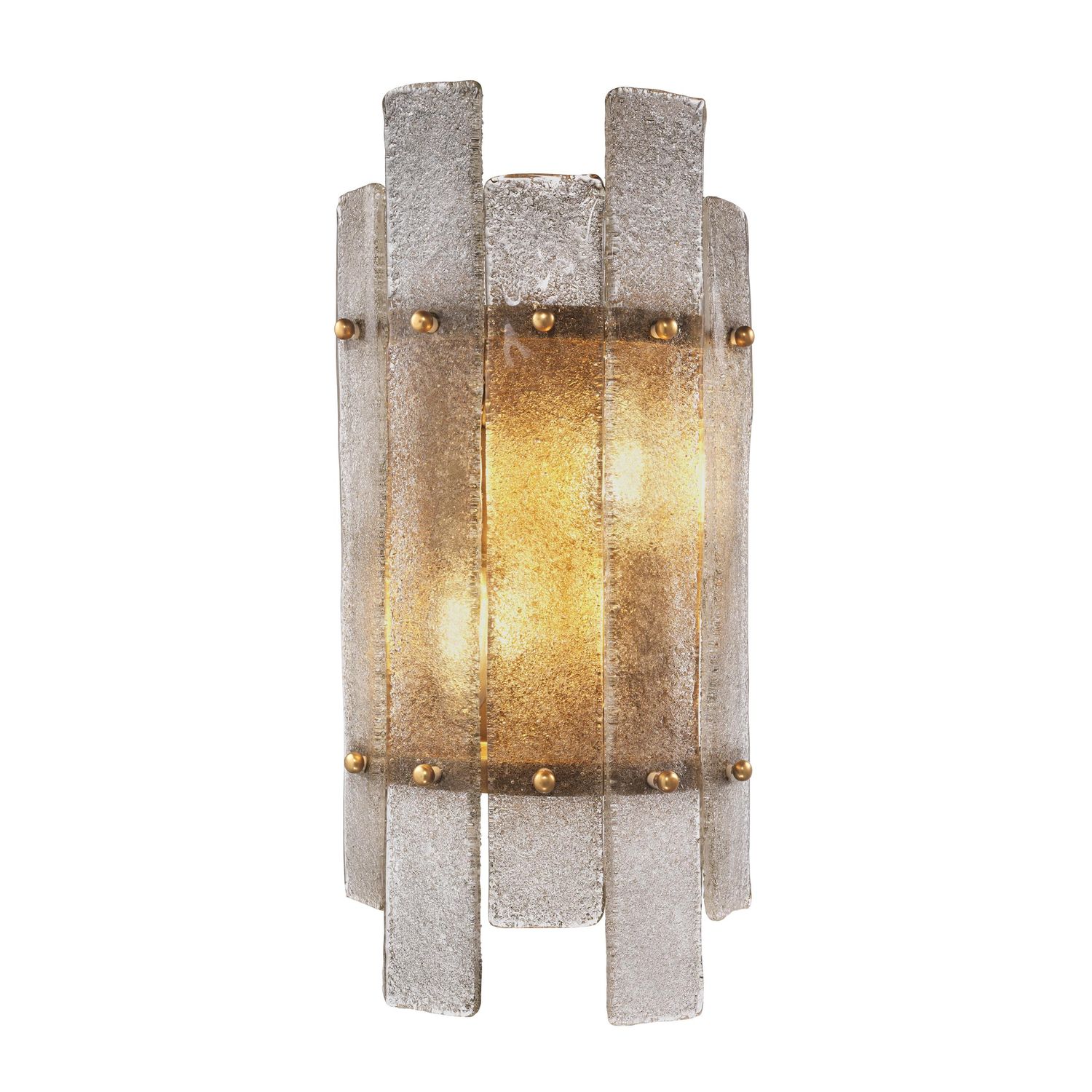 Wall Lamp Caprera antique brass finish