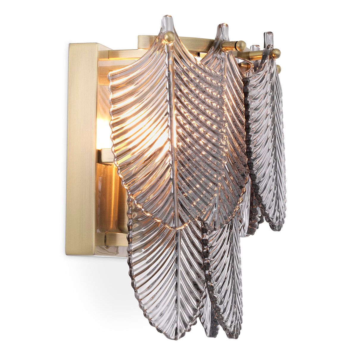 Wall Lamp Verbier light brushed brass finish