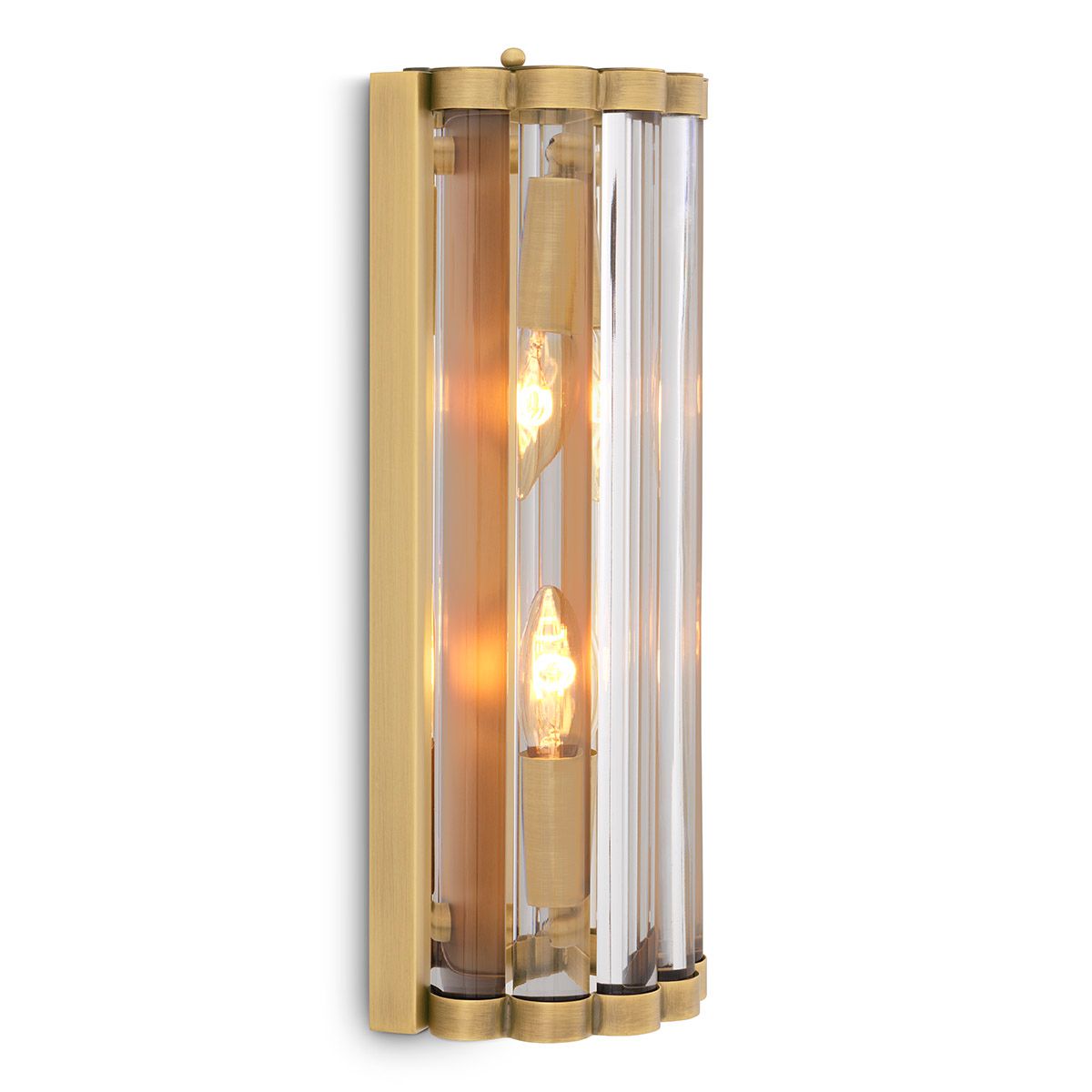 Wall Lamp Amalfi S antique brass finish