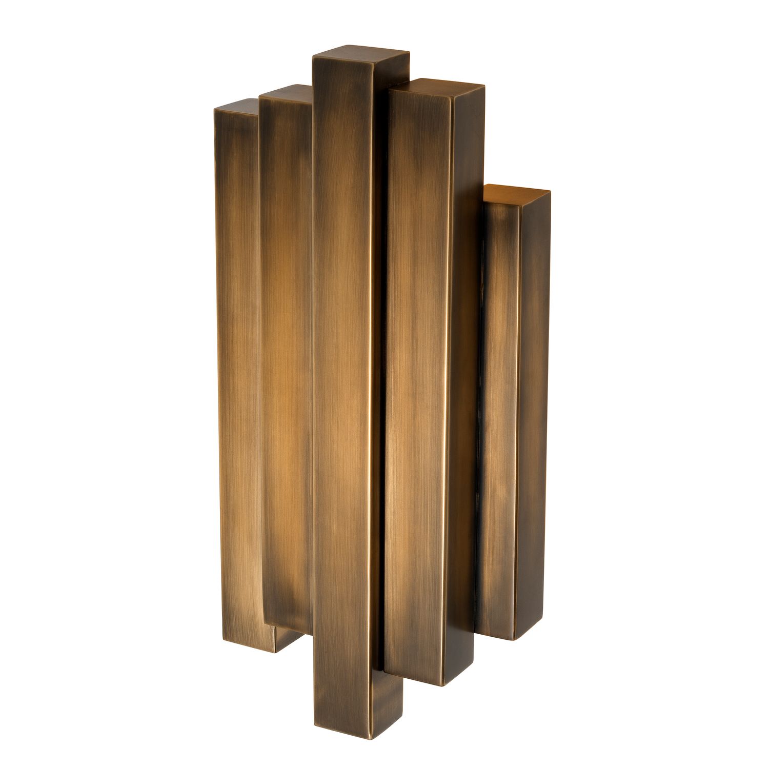 Wall Lamp Beau Rivage vintage brass finish