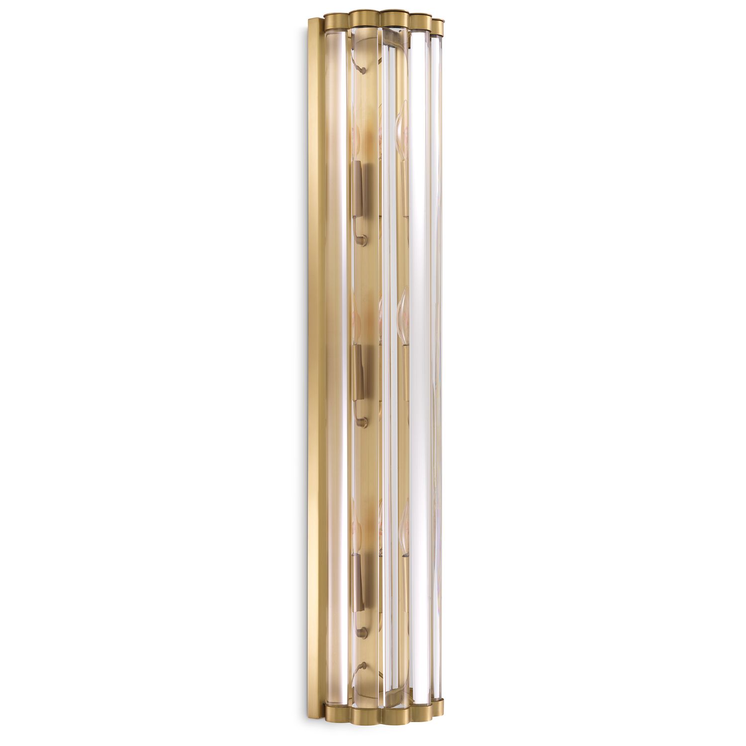 Wall Lamp Amalfi antique brass finish