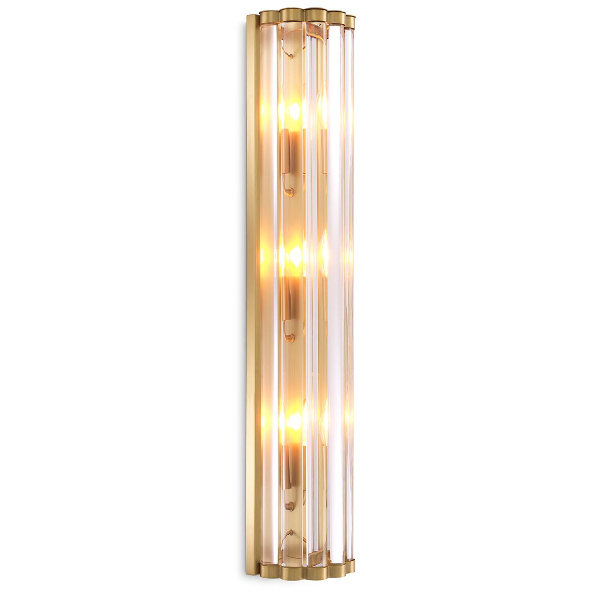 Wall Lamp Amalfi antique brass finish