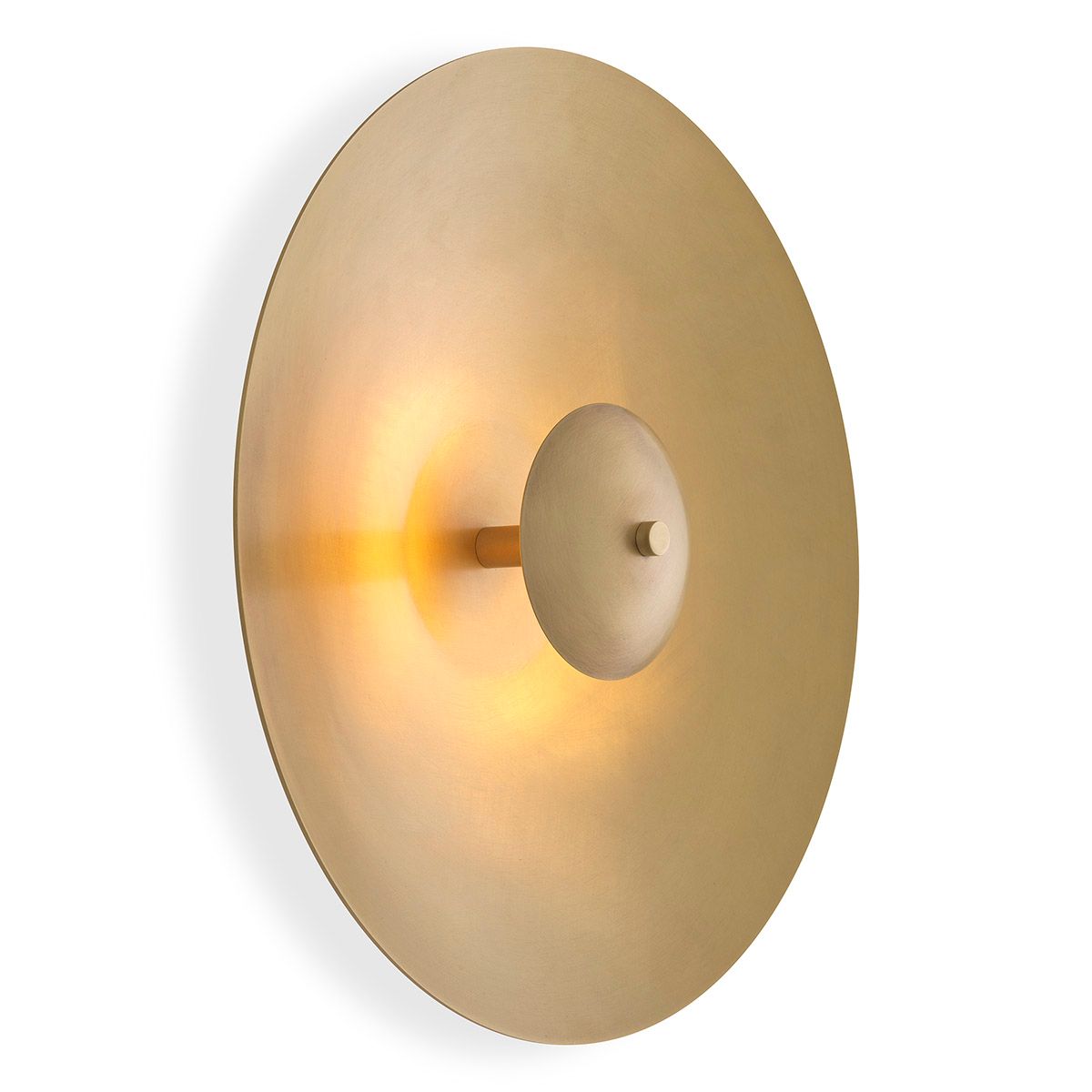 Wall Lamp Moderna antique brass finish