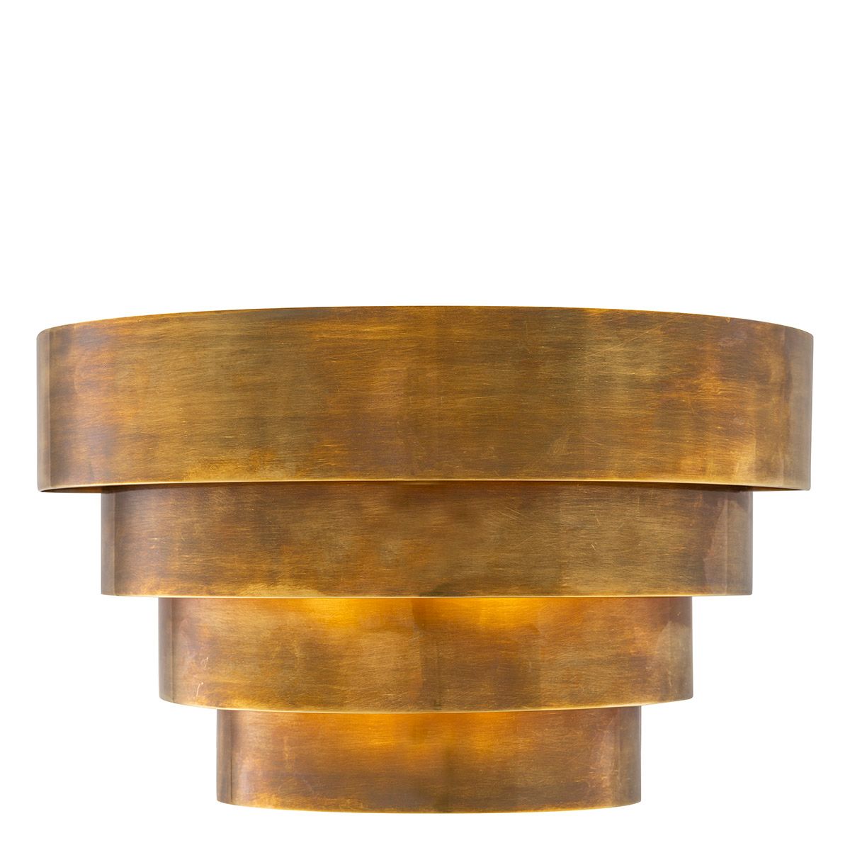 Wall Lamp Rizzi Single vintage brass finish