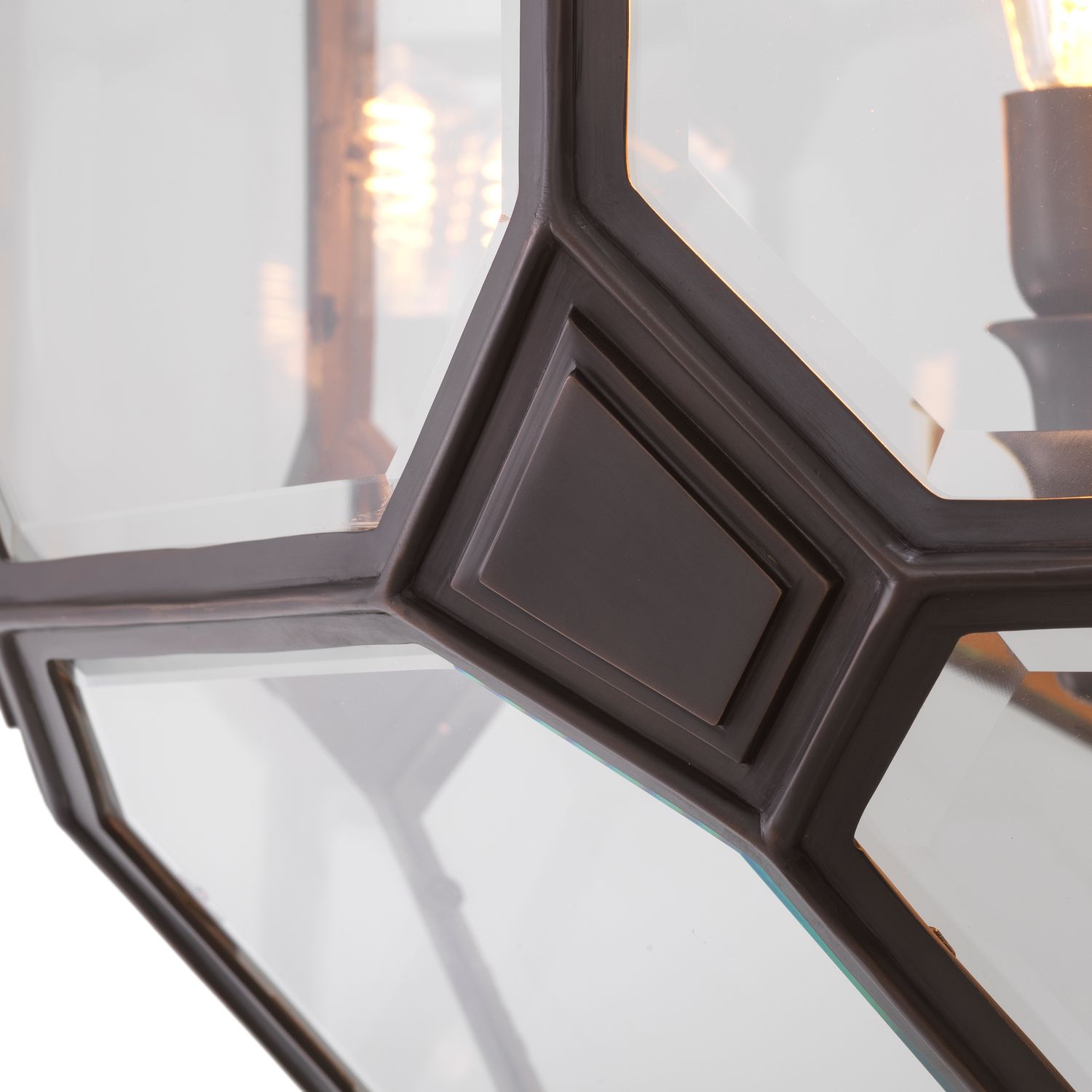 CDJ Lantern Olympia L bronze highlight finish