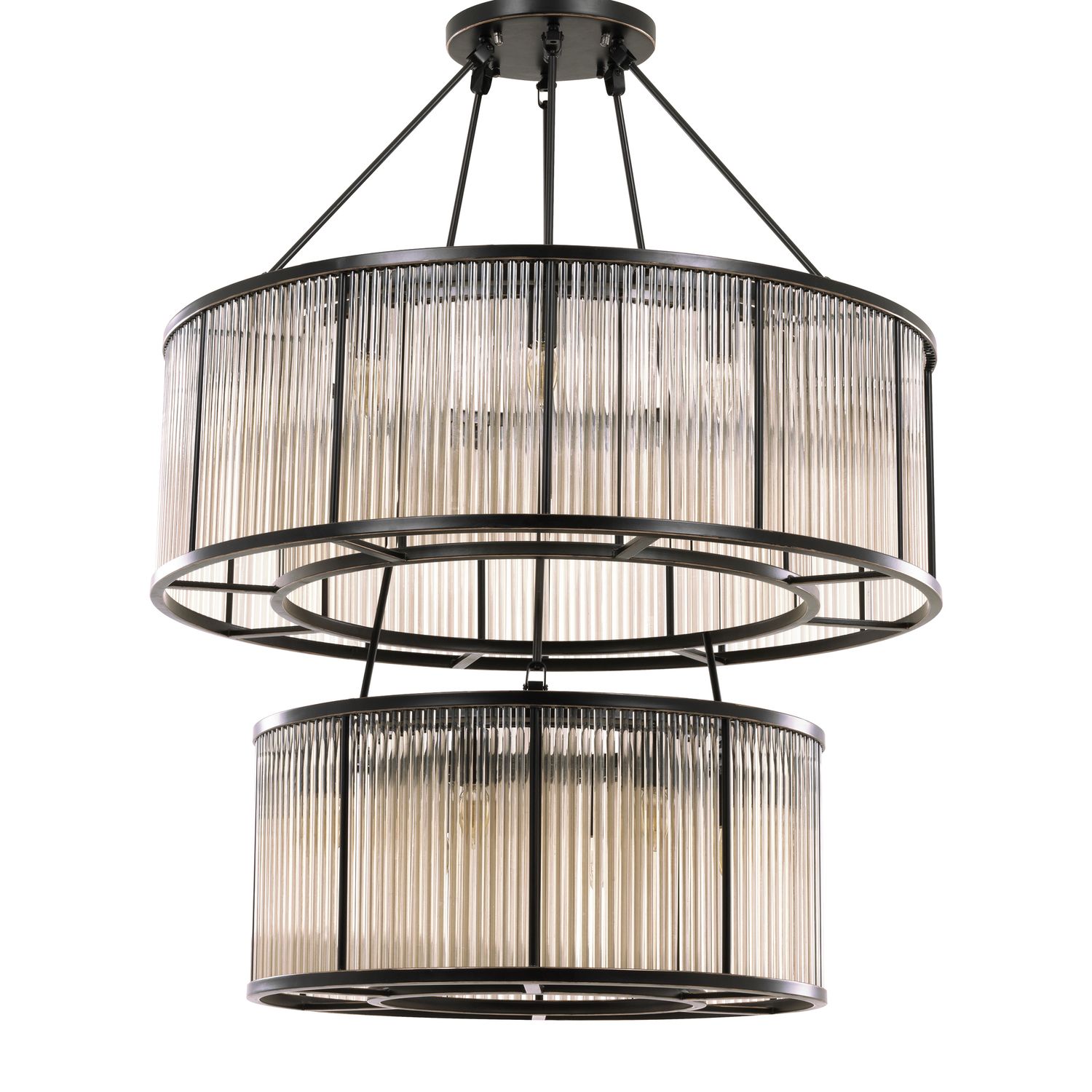 Chandelier Bernardi bronze highlight finish