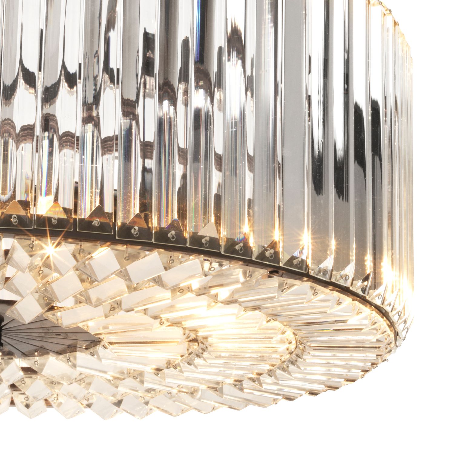 Chandelier Infinity bronze highlight finish