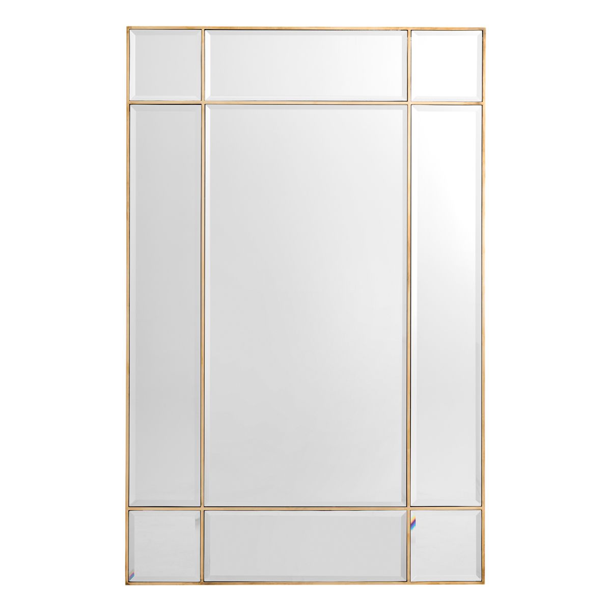 Mirror Beaumont vintage brass finish