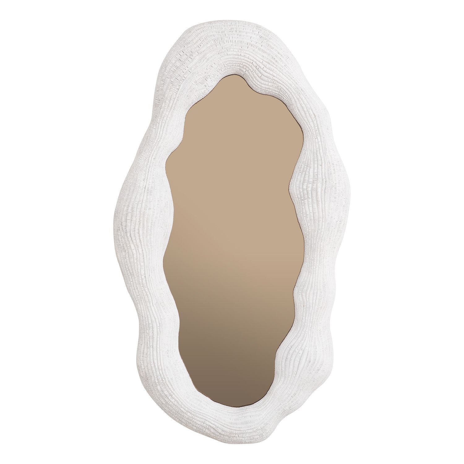 Mirror Genta L white finish