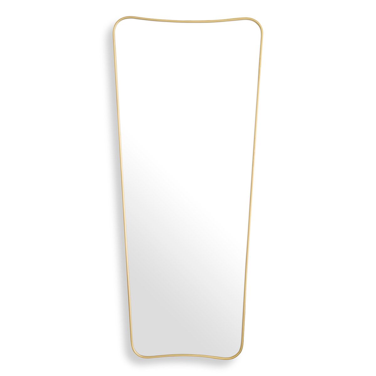 Mirror Vivienne L brushed brass finish
