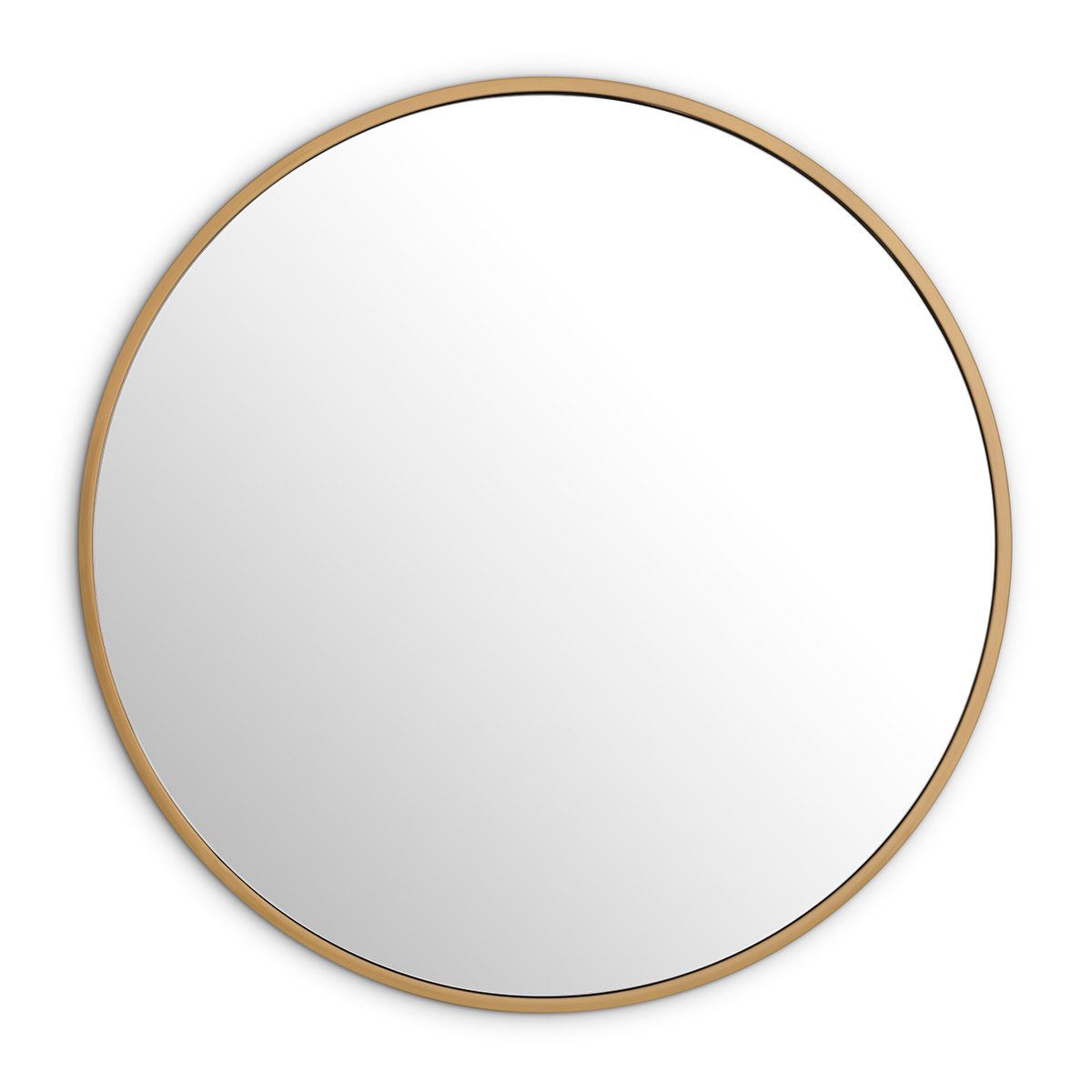 Mirror Heath brushed brass finish