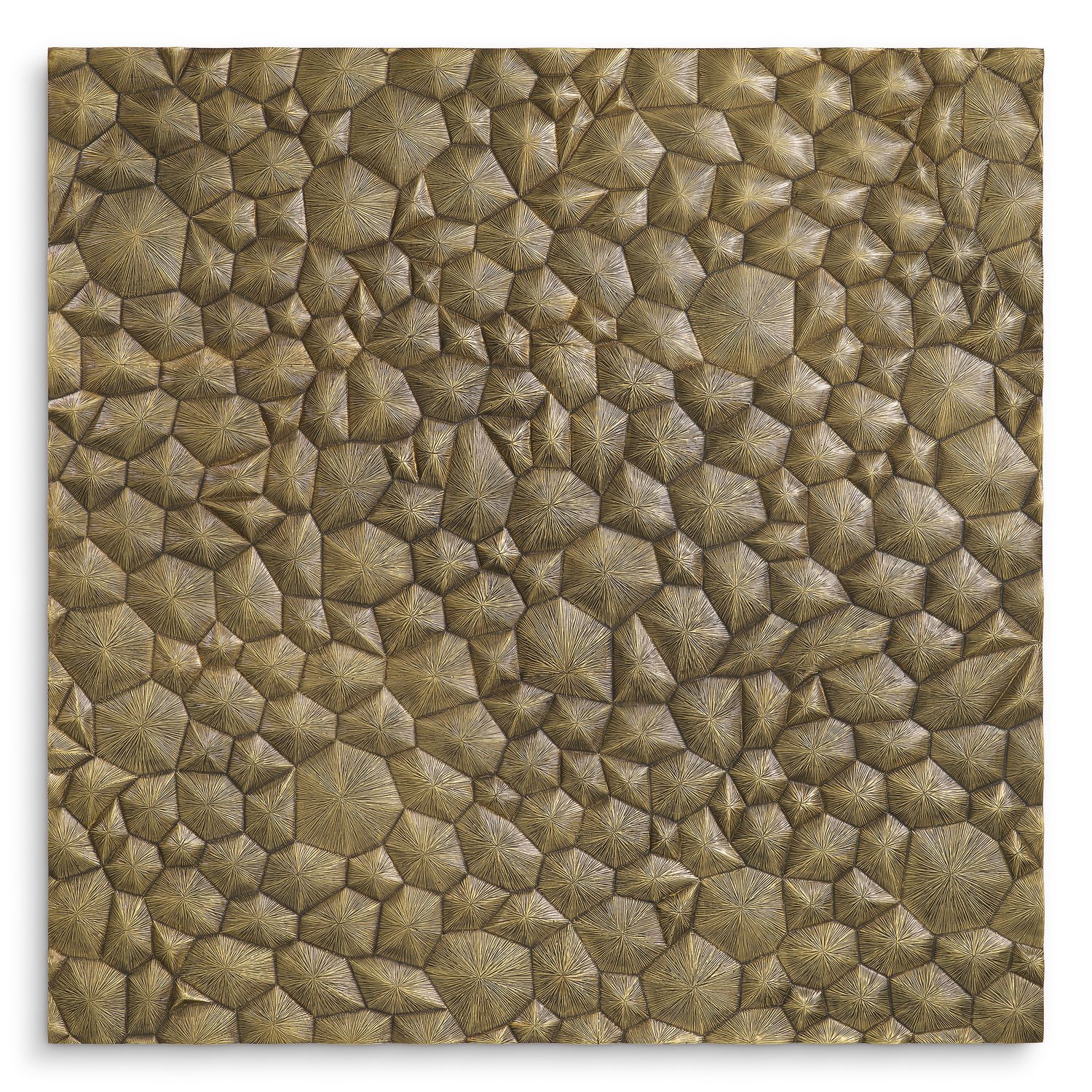 Wall Object Ultimo vintage brass finish