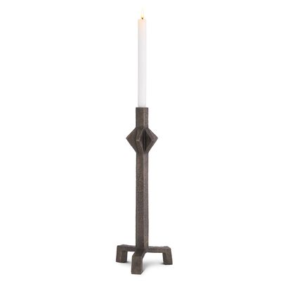 Candle Holder Conti L bronze finish