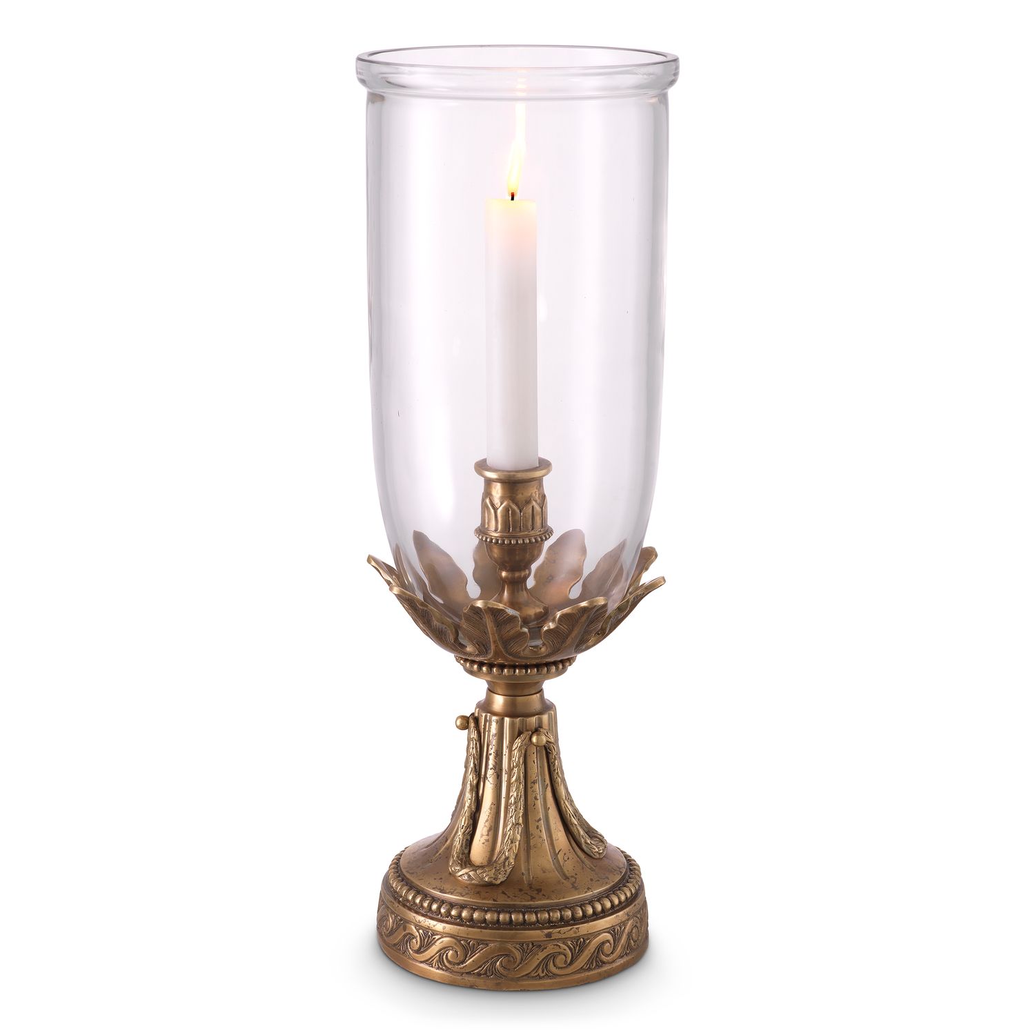 Hurricane Vitruvian vintage brass finish