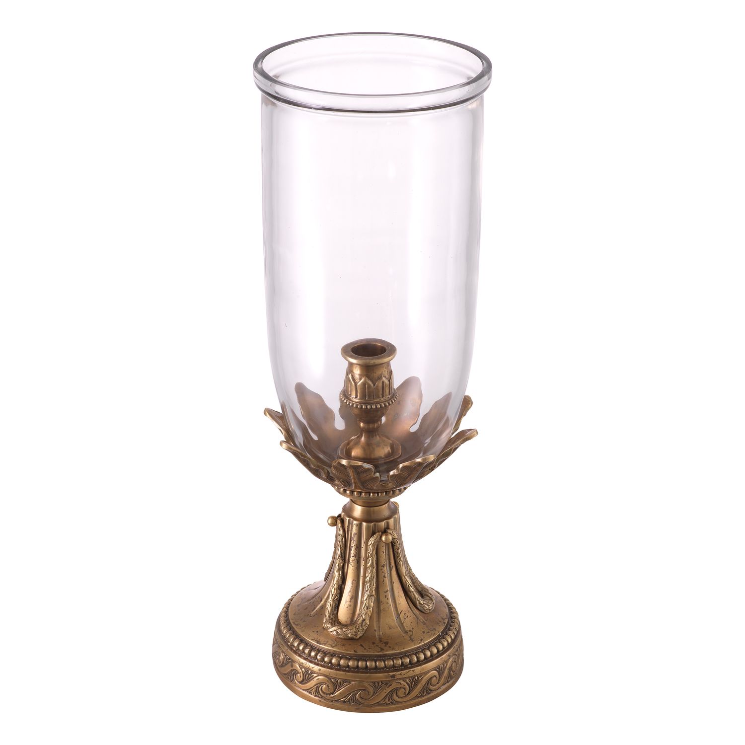 Hurricane Vitruvian vintage brass finish