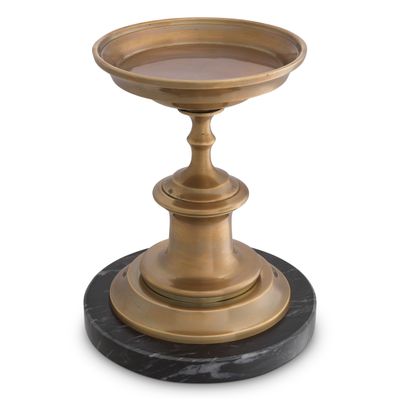 Candle Holder Brampton vintage brass finish