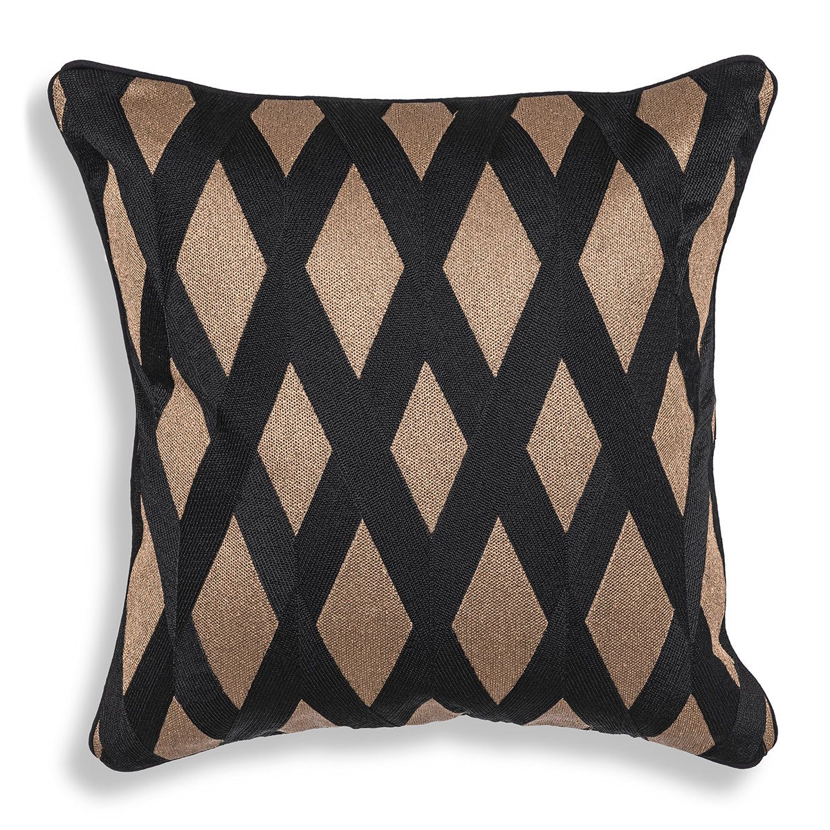 Cushion Splender square black gold